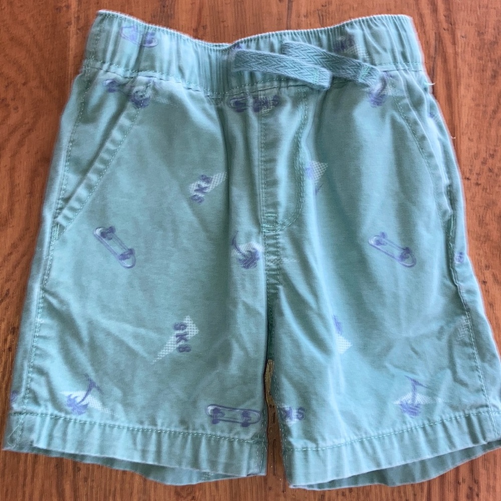 Palm tree pull on shorts